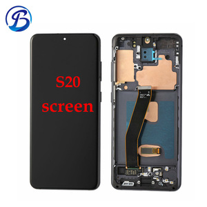 Prix de gros de qualité d'origine pour Samsung <span class=keywords><strong>Galaxy</strong></span> S20 Écran tactile Lcd Remplacement Ecran de remplacement avec brûlures - Product Image 2
