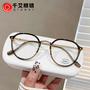 Montures de lunettes anti-lumière bleue en forme de cœur pour femmes Qianai, monture complète, verres en acétate Q5 8950, origine Taizhou - Product Image 5