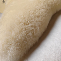 Peau de mouton véritable en laine longue, écologique, fourrure animale de qualité supérieure, pour sellerie automobile, tapis de selle de cheval, sur mesure