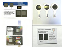 Loupe polarisante portative personnalisée pour cartes de décodage et cartes en papier – Filtre portable