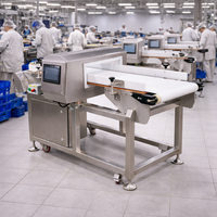 Détecteur de métaux alimentaires haute sensibilité pour boulangerie et transformation de viande, écran tactile numérique, prix usine