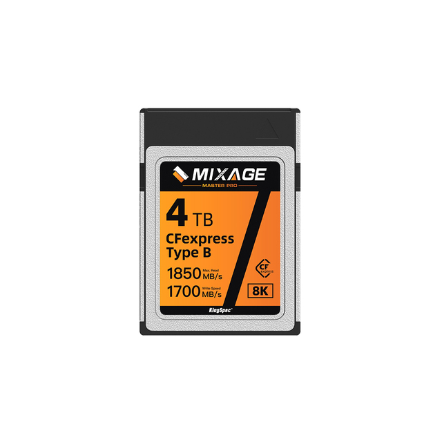 KingSpec New Technology Camera Memory Card PCIe Gen3*2 NVMe 128GB 256GB 512GB 1TB 2TB 4TB Cfexpress Type B Card