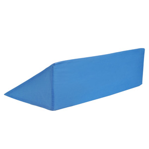 Almohada triangular Guangxin para enfermería, para posicionamiento de pacientes, masaje saludable, blanco y azul 001 - Product Image 2