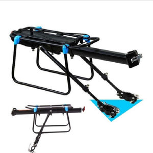 Support arrière pour vélo de montagne en alliage d'aluminium Porte-colis ou porte-bagages Frein à disque V-Brake Hanger réglable - Product Image 2