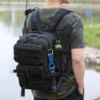 Nouveau sac à dos tactique extérieur à épaule unique à double usage City Work hommes équitation moto Luya sac