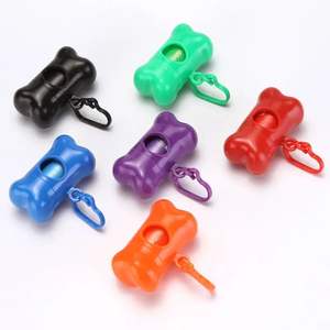 Kantong sampah dapat terurai kustom ramah lingkungan, Dispenser tas kotoran anjing dengan kemasan kotak - Product Image 2