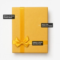 Impresión de Cajas de Regalo Amarillas Premium Personalizadas para Regalos de Marca Minorista y Programas de Regalos para Clientes, Venta al por Mayor de Fábrica