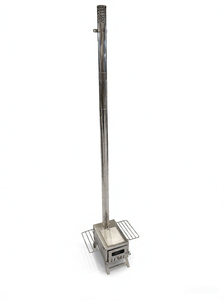Paslanmaz Çelik Çok Fonksiyonlu Çadır Isıtma Sobası Modeli Çin Malı Kamp Açık Hava Toplantıları İçin Isıtıcı ve Pişirici - Product Image 3