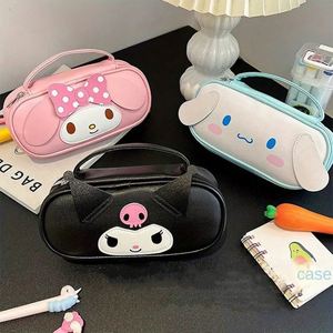 <span class=keywords><strong>Bolsa</strong></span> DE ASEO pequeña portátil de cuero Kurmois Sanrios para niños, accesorios de <span class=keywords><strong>viaje</strong></span>, <span class=keywords><strong>bolsa</strong></span> de maquillaje <span class=keywords><strong>Hello</strong></span> My Kitties, venta al por mayor - Product Image 4