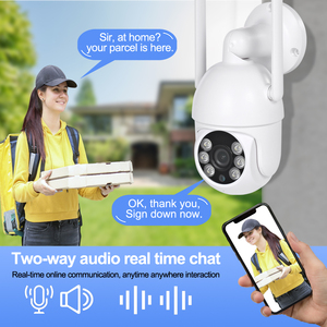 Caméra IP réseau 4K WiFi PTZ Caméra de sécurité sans fil Caméra de surveillance CCTV Vision nocturne couleur Système de sécurité - Product Image 2