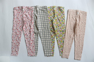<span class=keywords><strong>Leggings</strong></span> Aderenti in Cotone Organico Stampato per Ragazze Australiane, Primavera-Autunno, con Motivi Floreali e Leopardati - Product Image 2