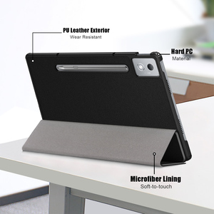 Funda para <span class=keywords><strong>Lenovo</strong></span> <span class=keywords><strong>Idea</strong></span> Tab Pro 12.7 Pulgadas 2025 / Xiaoxin <span class=keywords><strong>Pad</strong></span> Pro 12.7 - Carcasa Trasera Ligera, Delgada y Transpirable - Product Image 4