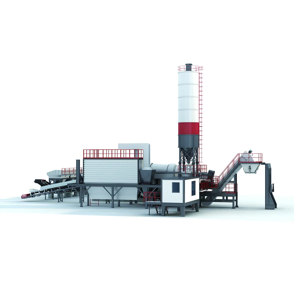 China supplier high efficiency mobile type asphalt mixing plant for sale