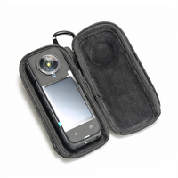 Étui de transport rigide portable pour Insta360 X4, sac de rangement antichoc pour les voyages et la photographie en extérieur