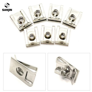 Clips en U en acier inoxydable, écrous à lame pour ressorts à lames M4-M8 4-8mm, antirouille, personnalisables OEM pour voitures minières et motos - Product Image 6
