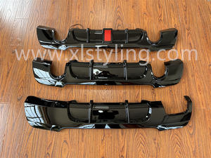 Kit de carrosserie XLstyling M Performance MP Diffuseur arrière avec lumières LED pour BMW E90 E92 MT kit de carrosserie - Product Image 5