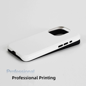 Funda de Teléfono 2 en 1 <span class=keywords><strong>para</strong></span> Sublimación 3D, Compatible <span class=keywords><strong>con</strong></span> <span class=keywords><strong>iPhone</strong></span> 17, 16, 15, 14, 13, 12 Pro Max Plus, Transferencia Térmica, Impresión de Fotos, Fundas Personalizables - Product Image 3