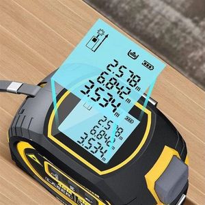 เทปวัดระยะแบบสามในหนึ่งเดียวความแม่นยำสูงวัดระยะด้วยเลเซอร์วัดระยะด้วยอินฟราเรด - Product Image 5