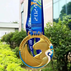 कारखाने प्रत्यक्ष अनुकूलन योग्य चांदी और तांबे के लेजर यूव मुद्रित ट्राफियां और पट्टिका पदक मूल्य छूट के साथ स्वागत उपहार - Product Image 4