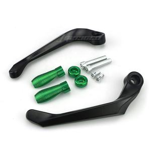 Pour Kawasaki <span class=keywords><strong>Z750</strong></span> <span class=keywords><strong>ninja</strong></span> 650 moto levier barre extrémité guidon protège-mains CNC aluminium accessoires protège-mains protecteur - Product Image 6