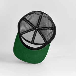 <span class=keywords><strong>Gorra</strong></span> de camionero de malla deportiva <span class=keywords><strong>con</strong></span> logotipo bordado clásico personalizado de alta calidad OEM al por mayor, <span class=keywords><strong>gorra</strong></span> de algodón de 7 paneles <span class=keywords><strong>con</strong></span> visera plana - Product Image 5