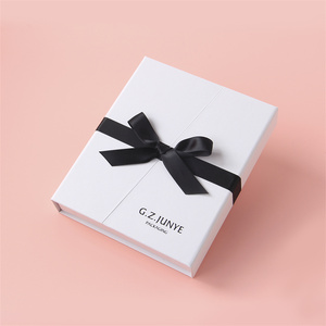 Màu trắng nam châm phong cách thời trang <span class=keywords><strong>Winder</strong></span> Cosme Jewel đá cẩm thạch đồng bằng Porta joias kéo ra 6x6 tùy chỉnh giấy Hộp quà tặng - Product Image 2