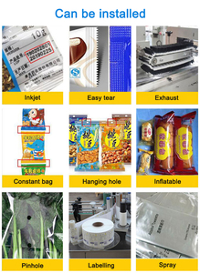 Máquinas de Empaquetado Multifuncionales de Modelo Horizontal, Maquinaria de Empaquetado Tipo Almohada para Alimentos - Product Image 6