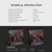 Fantech HQ54 OEM Grosir Headset Gaming Over Ear 3.5mm Headphone Gaming Berkabel Dengan Mikrofon