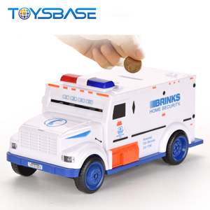 Caja de ahorro de dinero con contraseña automática, coche eléctrico, Banco Atm, camión, juguete - Product Image 2