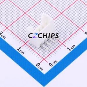 BX-HY2.0-4PWZ Wire-to-Board Pin Header Bent Lead Through Hole,P=2mm Connector 1x4P 2mm Right Angle Insert HY - Product Image 1