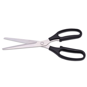Household Barbecue Scissors Stainless Steel Straight Head Black Home <b>Kitchen</b> Use - Product Image 3