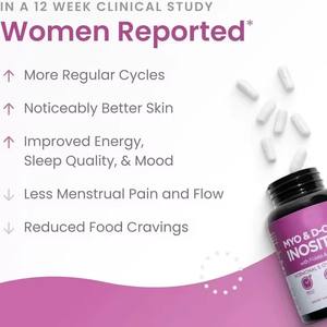 Высококачественные капсулы инозитола — поддержка гормонального регулирования и здоровья яичников, натуральная пищевая поддержка для женского здоровья - Product Image 4