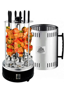 BBQ électrique Machine brochettes maison petit rotatif automatique sans fumée gril appareils de cuisine Tro Grill pour la maison - Product Image 3