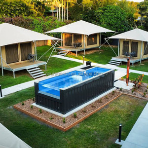 Piscina de Contenedor Marítimo de 20 pies con Ventana de Vidrio - Piscina Elevada con Filtración y LED <span class=keywords><strong>para</strong></span> Hoteles y Resorts - Product Image 6