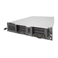 Server Inspur 2U Short Depth Edge Dual Intel Xeon Generasi ke-2 NUMA Balance Wall Mount Multi GPU AI Computing Rack Stock