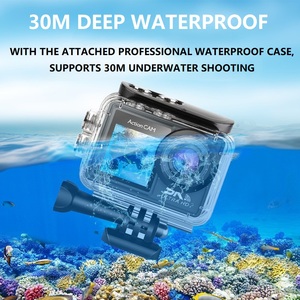 Kit caméra de suivi automatique CMOS 5K Ausek AT-M40TR - 24MP, grand angle 170°, étanche 30m, vidéo 30fps pour le sport et le vlogging - Product Image 2