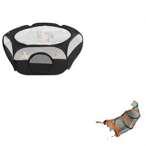 Parc de jeu pour petits animaux, nouvelle conception, pliable, pour poules, hamsters, lapins, chatons, utilisable en intérieur et en extérieur, certifié BSCI. - Product Image 6
