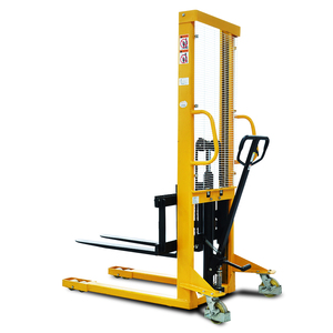 手動油圧パレット <span class=keywords><strong>stacker</strong></span> 1ton 1.6 メーターブレーキ格安価格 - Product Image 1