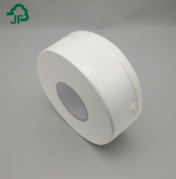 Prix usine OEM & ODM Papier toilette en rouleau jumbo 100% pâte de bois vierge 2 plis*9CM*300M/rouleau, personnalisable pour la conversion