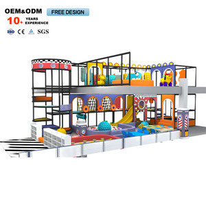 Equipo de Juego Infantil, Laberinto, Tobogán en Forma de Donut y Piscina de Pelotas, Parque Infantil Interior Comercial Colorido en Venta - Product Image 5