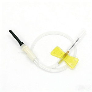 ชุดเข็มผีเสื้อสำหรับการรับประทาน้ำเกลือ/เก็บเลือดทางหลอดเลือดดำแบบใช้แล้วทิ้ง เป็นมิตรกับสิ่งแวดล้อม สำหรับสัตว์เลี้ยง ขนาด <span class=keywords><strong>21g</strong></span> 22g - Product Image 4