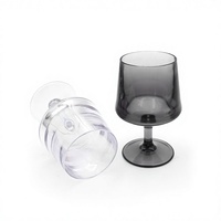 Verres à vin sans BPA, gobelets à brandy en plastique de qualité commerciale, gobelets à vin réutilisables, verres à champagne pour hôtels, bars, fêtes