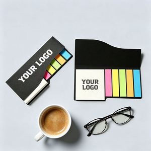 Bloc de Notas Adhesivas con Logotipo Personalizado, Papelería de Oficina, Bloc de Notas Adhesivas de Papel Offset, Juego de Notas Adhesivas para Regalo Promocional Empresarial - Product Image 1