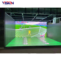 Écran LED de sol interactif couleur pleine P2.6 P2.9 P3.9 pour jeux de danse, vidéo, scène, plateforme, affichage de carreaux de sol LED