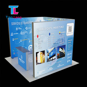 Marco de caja de luz SEG portátil para exposición, stand de feria comercial, marco de perfil de aluminio, pantalla de fondo de tela SEG, pantalla Modular - Product Image 4