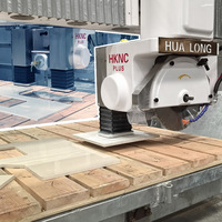 Prix usine Hualong Machines HKNC-560 + Italie CNC Polyvalent Monobloc Granit Pont Scie Automatique Marbre Tuile Machine De Découpe