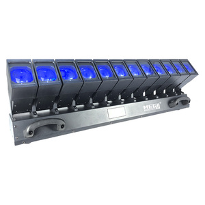 תאורת ראש נעה מקצועית 12x60W 4 ב-1 RGBW LED פיקסל בר עם פונקציית זום לבמה, מועדון, בר ודיג'יי - Product Image 4