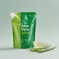 Pochette à bec verseur personnalisée avec logo imprimé, de qualité alimentaire, recyclable, pour savon liquide, huile corporelle, lotion, crème pour les mains, emballage de produits de soin de la peau
