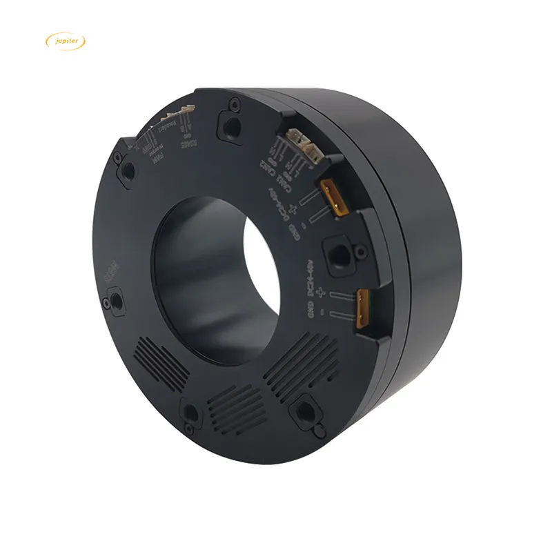 360 Degree speed rpm 36v 48v frameless motorized bracket for automatic contour gimbal camera hollow servo motor moter