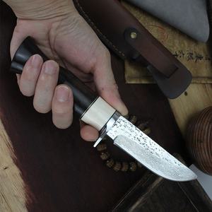 Couteaux Damas pour couteaux <span class=keywords><strong>Rambo</strong></span> avec couteaux de chasse d'extérieur - Product Image 5